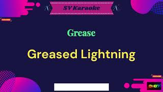 Grease  Greased Lightning  Karaoke [upl. by Yelsek]