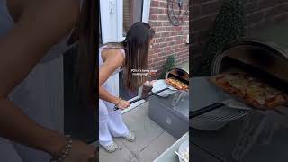 chefs kiss 👩🏽‍🍳🤌🏼 your sign to do a pizza making night 🍕❤️✨ shorts amberrozario vlog [upl. by Venetis]