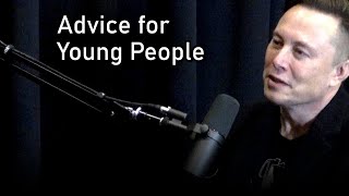 Elon Musk Advice for Young People  Lex Fridman Podcast Clips [upl. by Sisson]