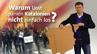 kurzerklärt Warum Spanien an Katalonien festhält [upl. by Ykvir]