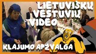 LIETUVIŠKŲ VESTUVIŲ VIDEO iš kur milijonai peržiūrų [upl. by Eixor126]