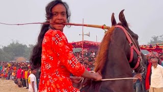 Tasmina touched the body of the horse what happened to the horse Final horse racing competition [upl. by Iveson]