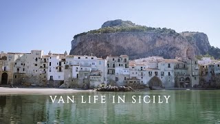 EXPLORING SICILY BY VAN road trip on the north coast [upl. by Capwell]