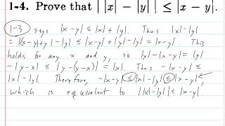 Spivak Chapter 1 Exercise 4 [upl. by Rosner59]