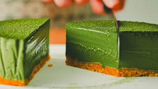 Uji Thick Matcha Cheesecake｜Exclusive Luxurious NoBake Recipe [upl. by Susie]