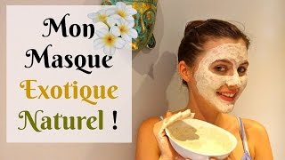 ❀VLOG25 Mon Masque THÉ VERT amp COCO Exotique [upl. by Wemolohtrab]