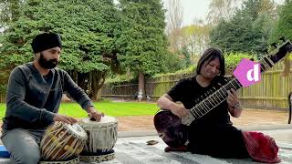 Darbar Music of India Leicester Shakir Khan sitar and Surdarshan Chana tabla [upl. by Nolyad]