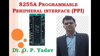 8255Programmable Peripheral Interface PPI Brief Description Hindi AKTU GATE PSU [upl. by Nelleoj]