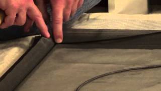 How to Rescreen a Screen Door  How To Rescreen  How To Screen [upl. by Pilloff]