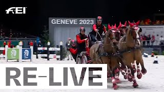 RELIVE  Competition 2  FEI Driving World Cup™ 20232024 Geneva [upl. by Ygiaf]