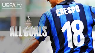 HERNÁN CRESPO ALL UCL GOALS [upl. by Amyas]