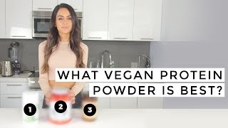 Vegan Protein Powder  What Vegan Protein Powder Is Best Dr Mona Vand [upl. by Stannwood]