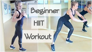 Beginner HIIT Workout  Thuis Trainen [upl. by Belloir]