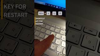 Shortcut key for restart laptop🔑  Windows 10 [upl. by Jozef]