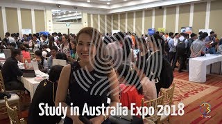 Study in Australia Expo 2018 by AMS Global and AMS BridgeBlue [upl. by Ynnahc]