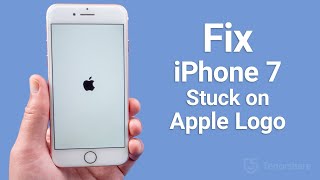 Fix iPhone 7 Stuck on Apple LogoBoot Loop without Losing Data 2024 [upl. by Sharity]