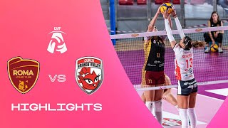 Roma vs Cuneo  Highlights  LVF A1  10a Giornata [upl. by Paula]