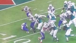 Landry hit on Willams [upl. by Lauritz]