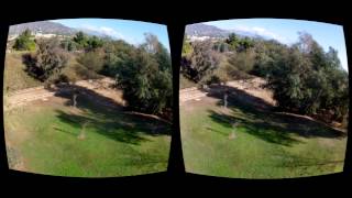 Oculus Rift 3D FPV Quadcopter  A thin Strip of Green [upl. by Nangem681]