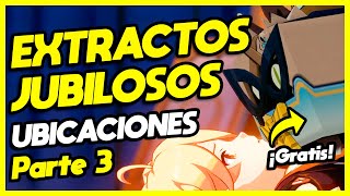 TODAS LAS UBICACIONES EXTRACTOS JUBILOSOS PARTE 3  KIRARA SKIN GRATIS GENSHIN IMPACT [upl. by Galasyn317]