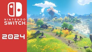 TOP 20 Most Anticipated Nintendo Switch Games of 2024 [upl. by Ahseinad]