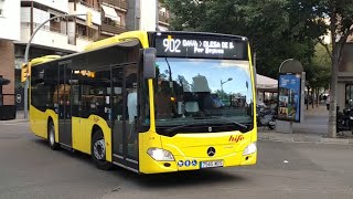 Circulación autobús MercedesBenz Citaro K Hybrid U29 línea 902 Hife  Julio 2024 [upl. by Earlene]