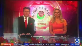 KTLA 5 News at 11pm open January 1 2018 [upl. by Llerrit269]