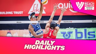 Daily Highlights Mens  Day 2  Highlights Gstaad 2023 BeachProTour [upl. by Yknarf813]