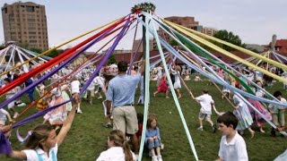 The May Pole tradition [upl. by Alba533]