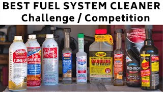 The Best Pour In Fuel Injector Cleaner  9 Tested In The Challenge  This One Works [upl. by Hajin]