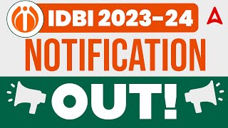 IDBI Junior Assistant Manager amp Executive Notification 2023  IDBI Bank Recruitment 2023 Details [upl. by Onibas247]