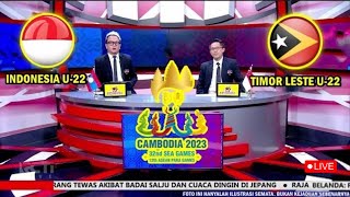 🔴 TIMNAS INDONESIA U22 VS TIMOR LESTE  SEA GAMES 2023 • Jadwal Kick Off amp Cara Nonton [upl. by Erapsag]