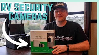 RV Security Camera Arlo Pro 2 Unboxing Installation and Review [upl. by Eloccin]