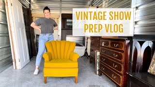 Antique amp Vintage Market Preparation Vlog  LUCKETTS SPRING MARKET 2022 [upl. by Buddie]