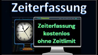 Perfekt für 1  99 Mitarbeiter Zeiterfassung  TimeStatement [upl. by Duke]