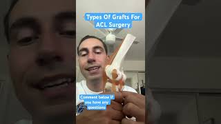 Types of Grafts For ACL Surgeryallograft vs autograft shorts [upl. by Daht840]