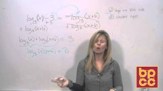 Math 102 Module 123  Logarithmic Expressions and Solving Logarithmic Equations [upl. by Aphra]