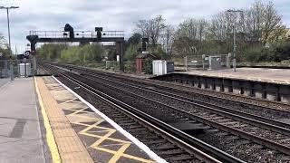 Southwestern Railway Fast amp Slow Trains through Surbiton Station [upl. by Erlinna]