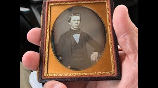 Looking at Two Antique Daguerreotypes [upl. by Everrs823]