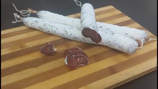 How to make pepperoni or pepperone Homemade Pepperoni [upl. by Culley93]