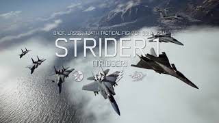 Ace Combat 7  Nosferatu Campaign Mission 11  Fleet Destruction [upl. by Anilatac]