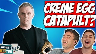 GREG DAVIES And The Creme Egg Catapult  WILTY Reaction [upl. by Einnol]