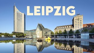 Leipzig Germany 4K  🇩🇪 City Tour in Leipzig  Leipzig virtual Walking Tour 4K [upl. by Alliehs496]