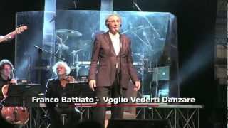 Voglio Vederti Danzare  Franco Battiato Live MM6210 [upl. by Baxie]