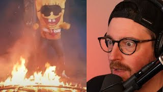 METALHEAD hört zum ERSTEN MAL BATTLERAP SpongeBOZZ quotKILLAquot Reaction  Anergizer Reacts [upl. by Yragerg995]