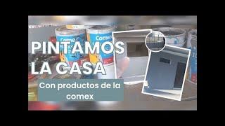 pintamos la casa 🏡 ✨con productos de la comex✨ sellador pintura comex [upl. by Atnes]