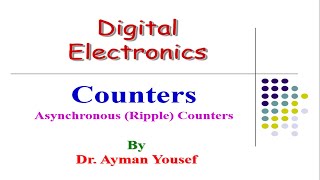 العدادات الغير متزامنة Asynchronous Counters [upl. by Freddie]