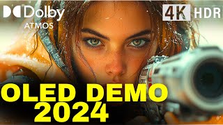 4K OLED DEMO 2024 Oled TV TEST  Dolby Atmos  60FPS Ultra HD 4K [upl. by Kylie232]