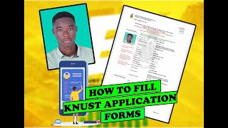 FILLING KNUST FORMS FOR INTERNATIONAL APPLICANTS UNDERGRADUATE  GENERAL ADMISSION TIPS [upl. by Milli]