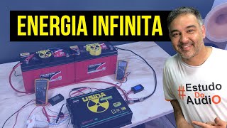 Como ter ENERGIA INFINITA usando sistema Solar OffGrid [upl. by Noet84]